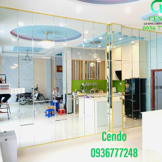 Kính ốp tường trang trí