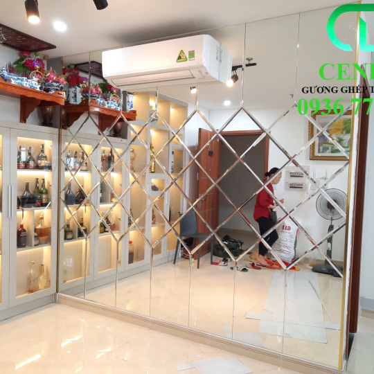 Gương Ghép Trang Trí