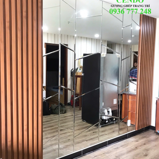 Gương Ghép Trang Trí